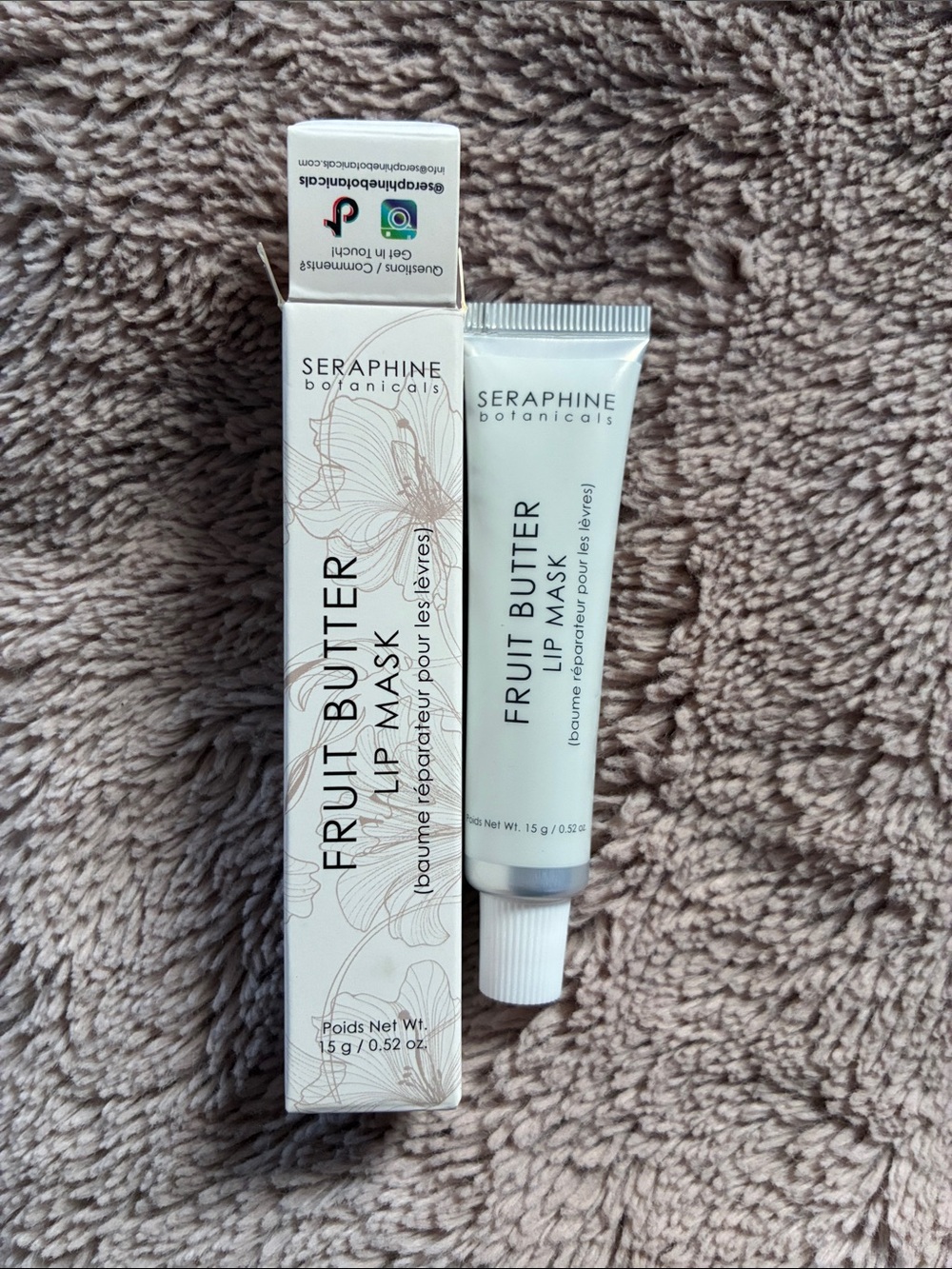 Seraphine botanicals Fruit Butter Lip Mask 15g